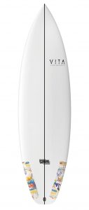 Estampado tabla surf fibra