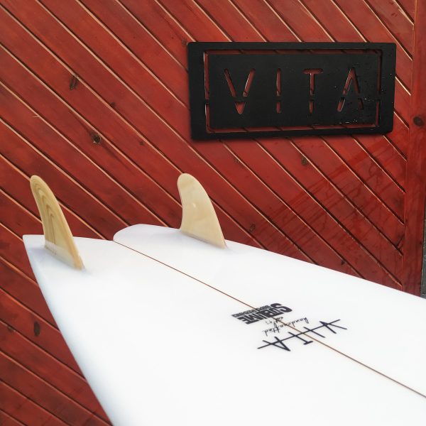 Tabla surf fish VITA quilla fija madera