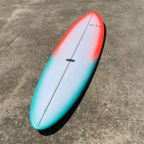 Tabla de surf VITA Single Rudder custom