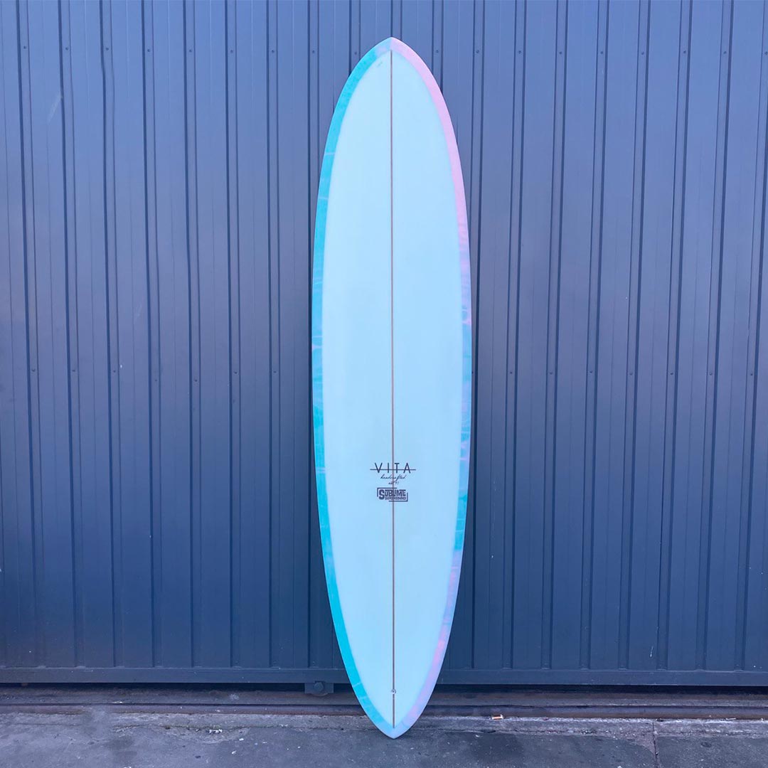 Single rudder 7 4 vita surf boards
